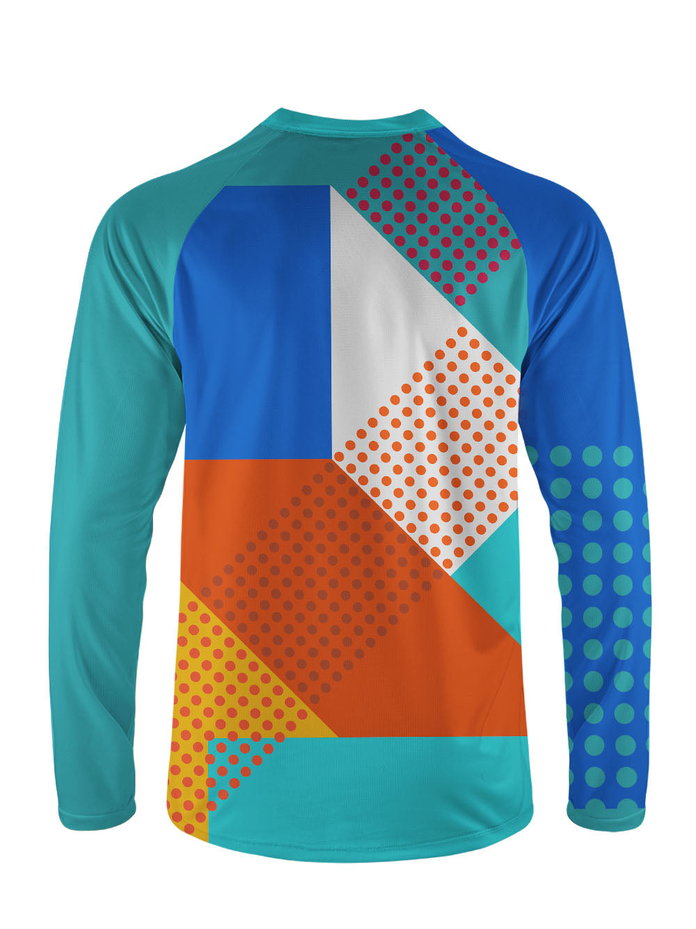 Orionride Colorblock Long Sleeve Downhill Jersey