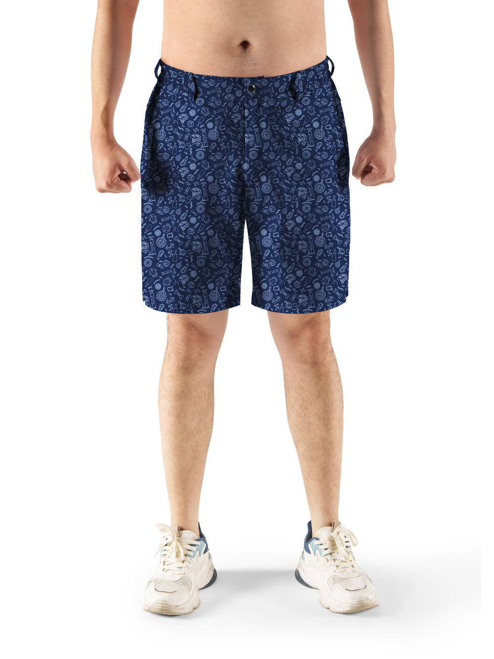 Orionride Cycling Parts Cycling Short With 2 Zipper Pockets