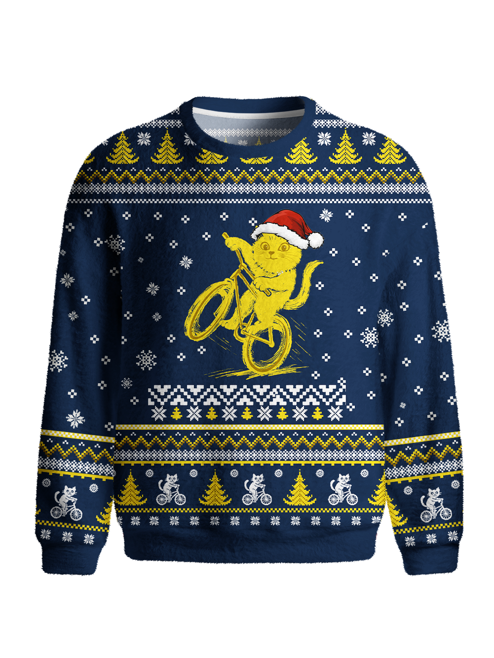 Orionride Christmas Kitten Men's Sweaters