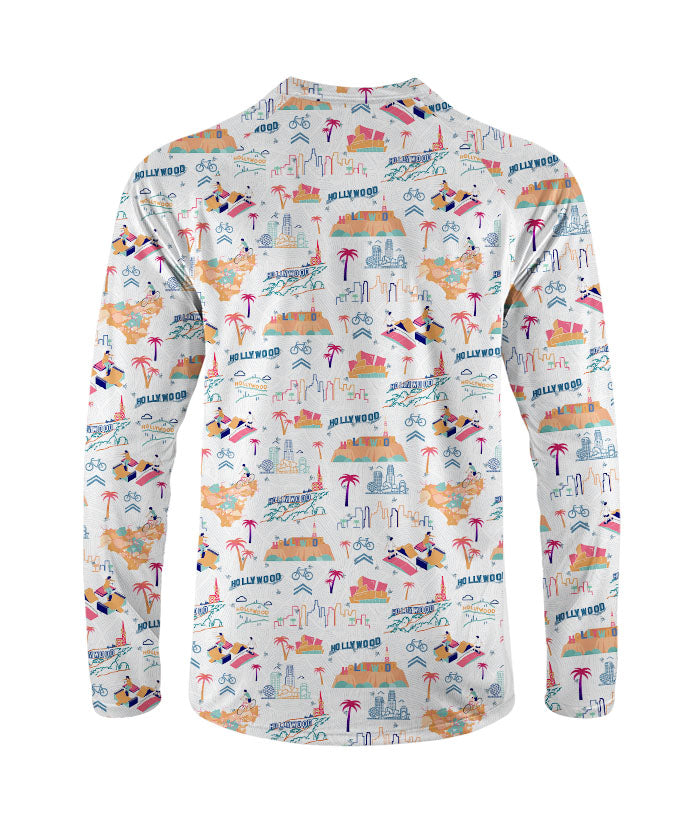 Orionride Los Angeles Stories Long Sleeve Downhill Jersey