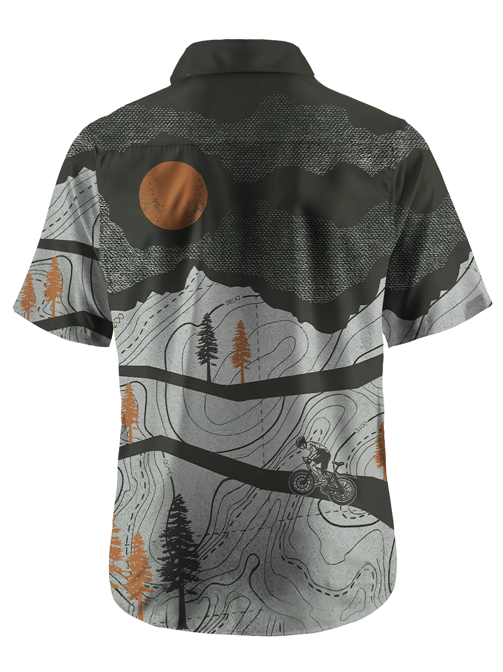 Orionride Under The Blazing Sun Zipper Pockets Ultra Lightweight Short Sleeves Gravel Shirt