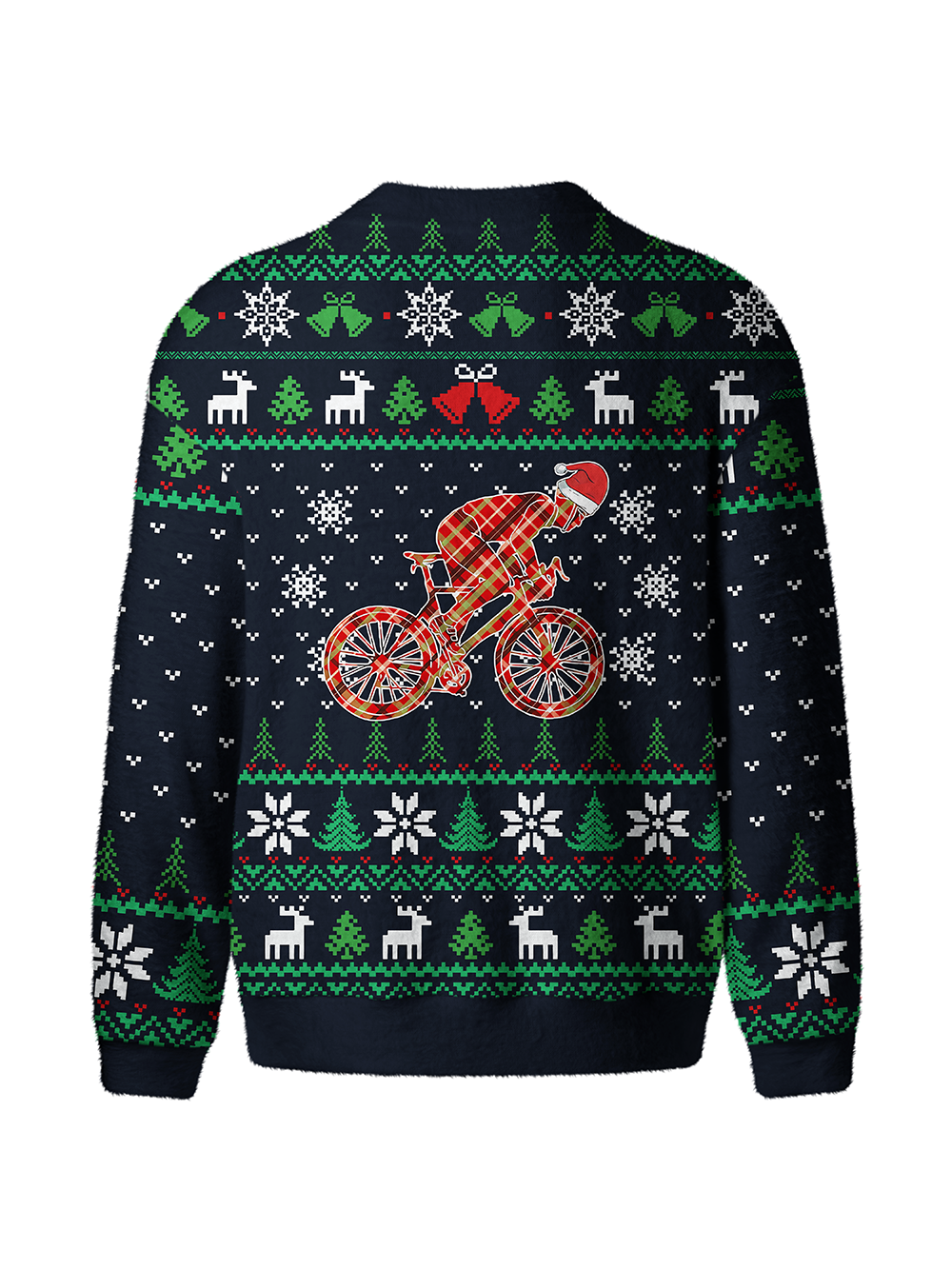 Orionride Santa's Ride Men's Cardigan Knit Sweaters