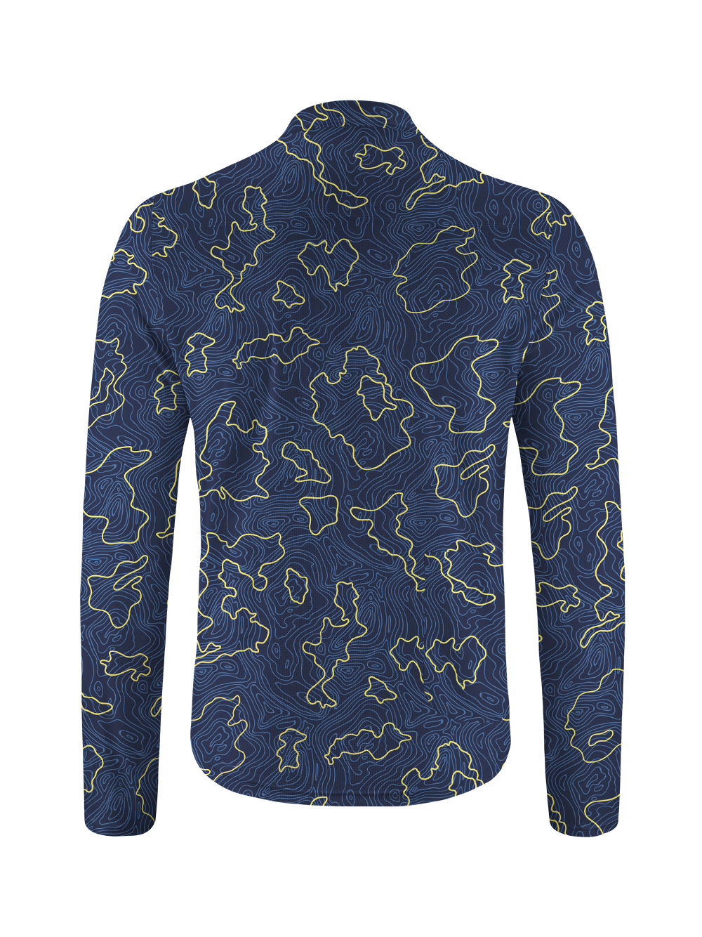 Orionride Contour Tiling Long Sleeve Half Zipper Mountain Bike Jersey