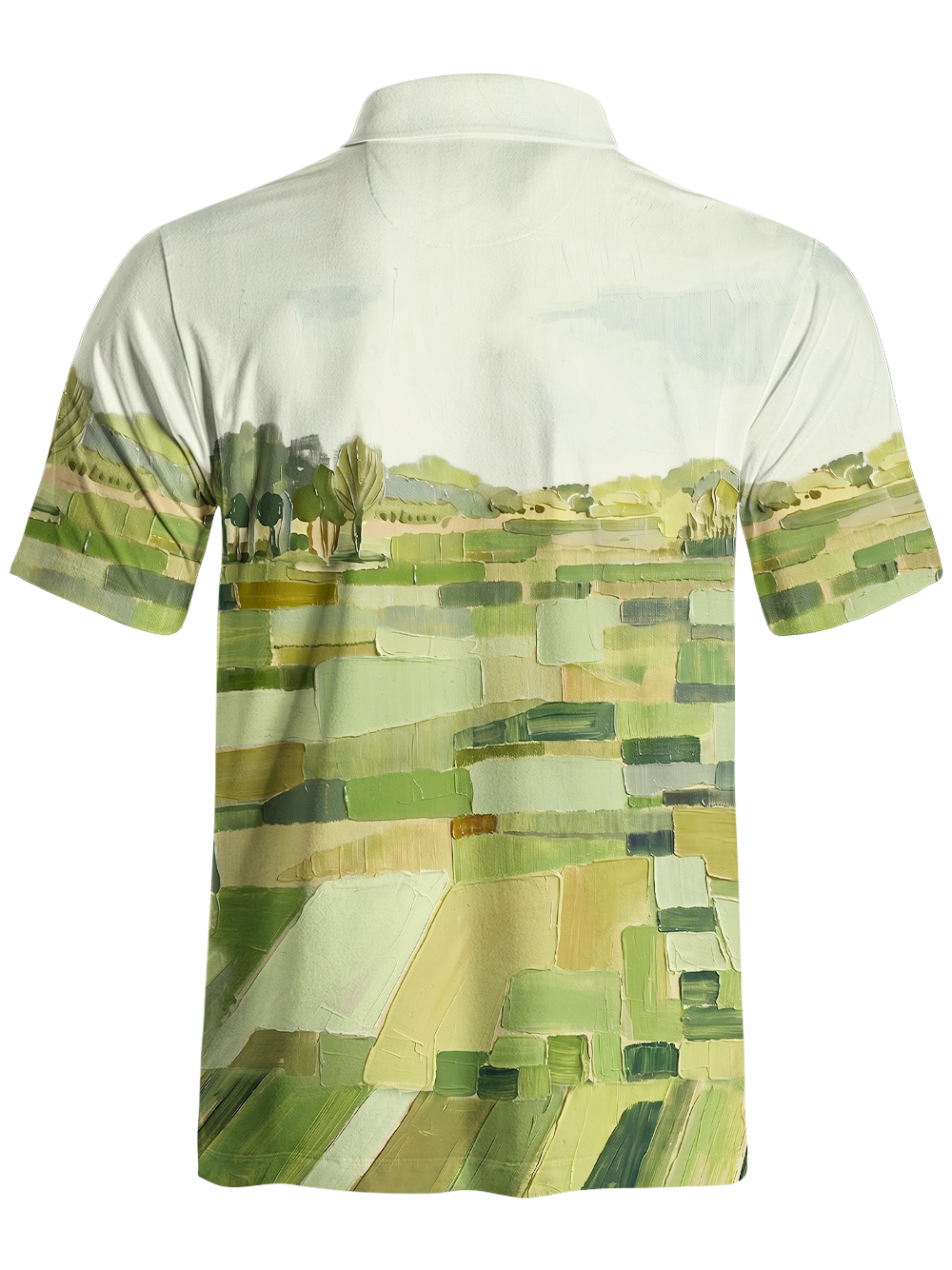 Orionride Pastoral Scenery Men's Polo Shirt