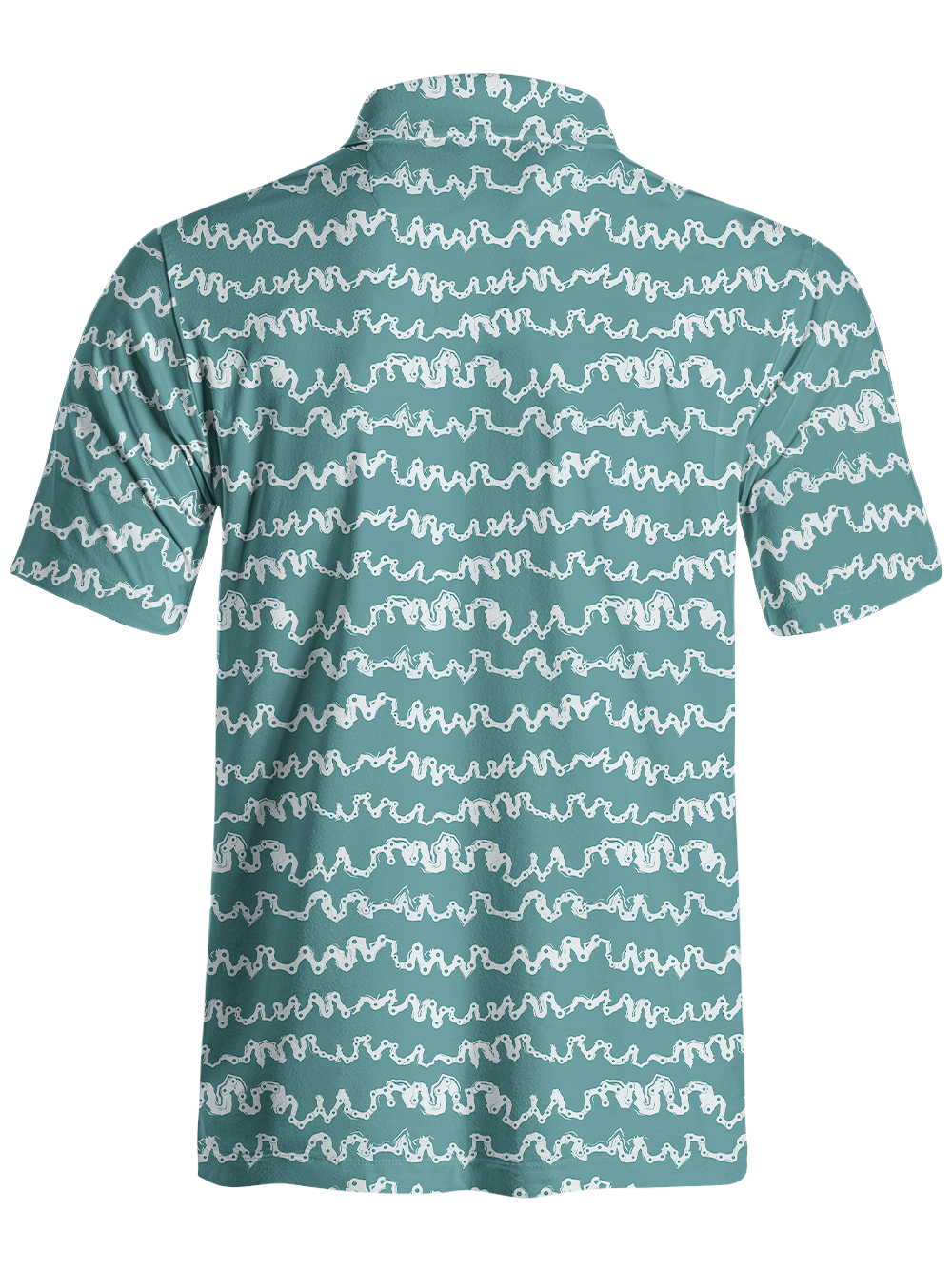 Orionride Chain Wave Men's Polo Shirt