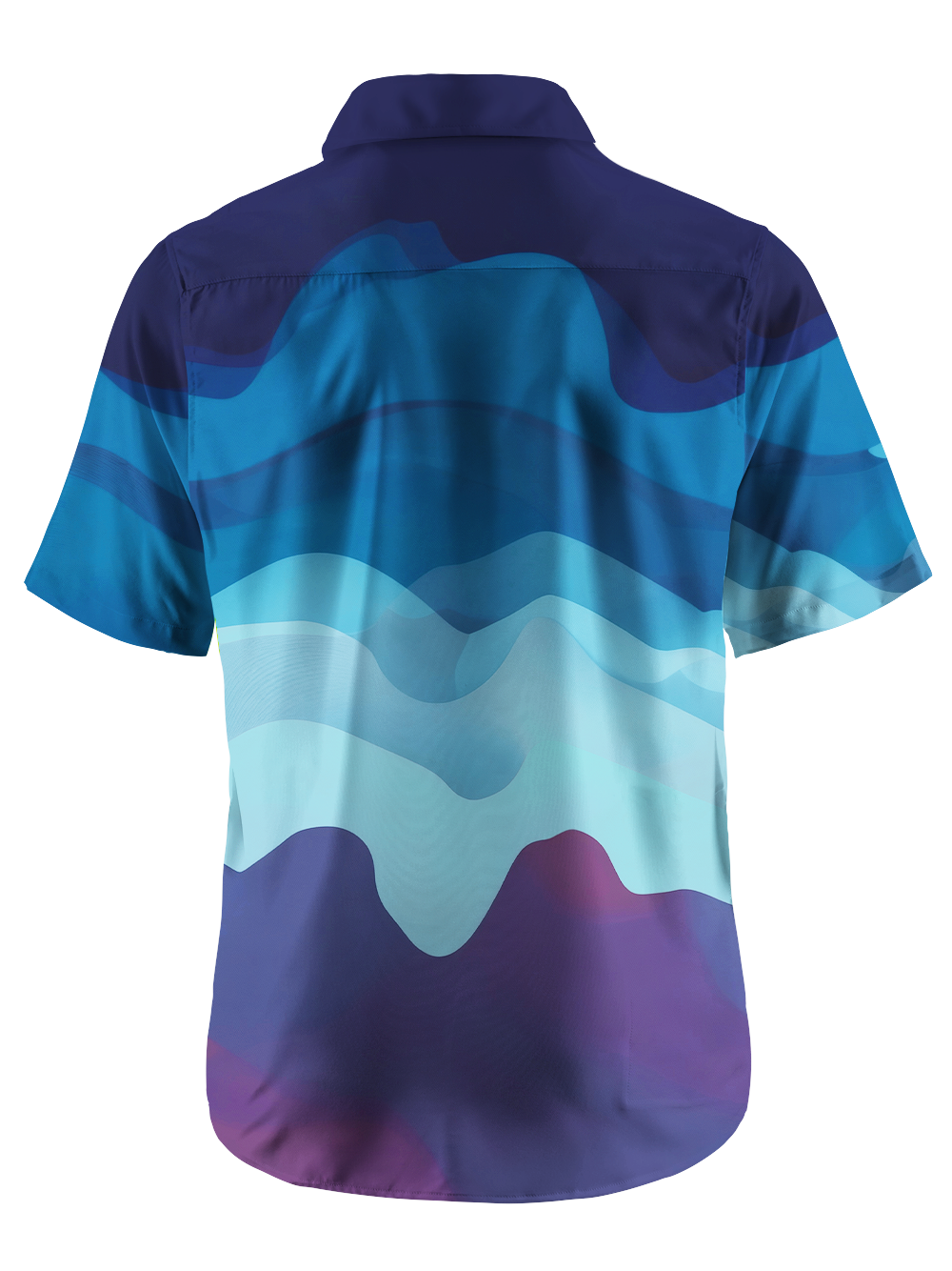 Orionride Secluded Mountain Peaks Zipper Pockets Ultra Lightweight Short Sleeves Gravel Shirt