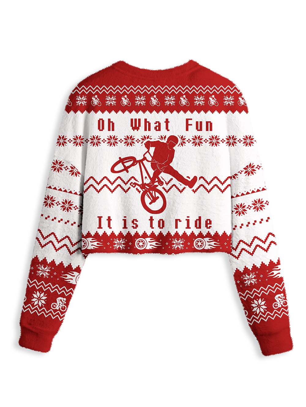 Orionride A Fun Day Women's Crop Sweaters