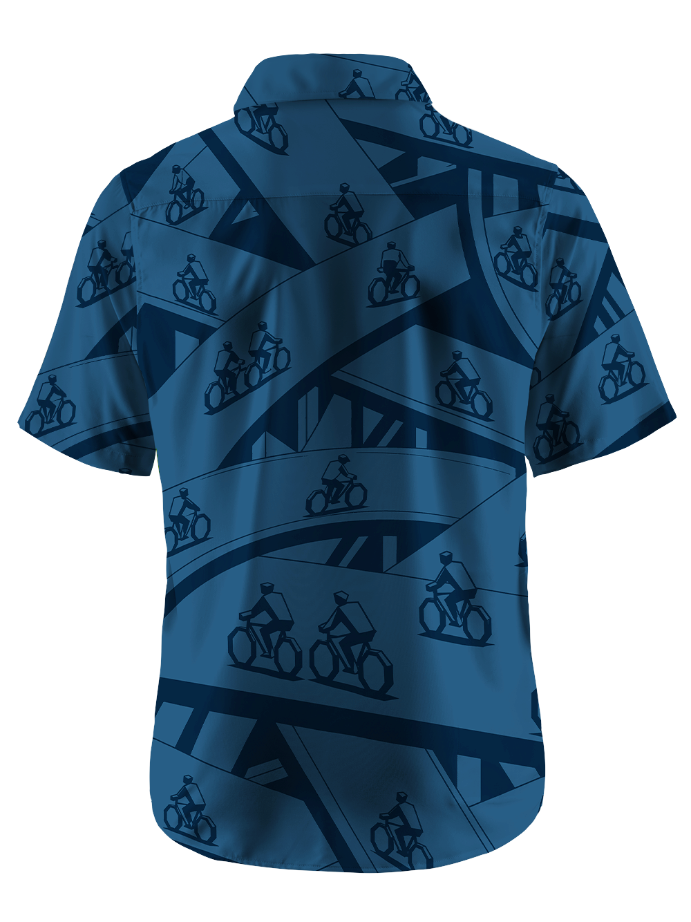 Orionride Navigating The City Zipper Pockets Ultra Lightweight Short Sleeves Gravel Shirt