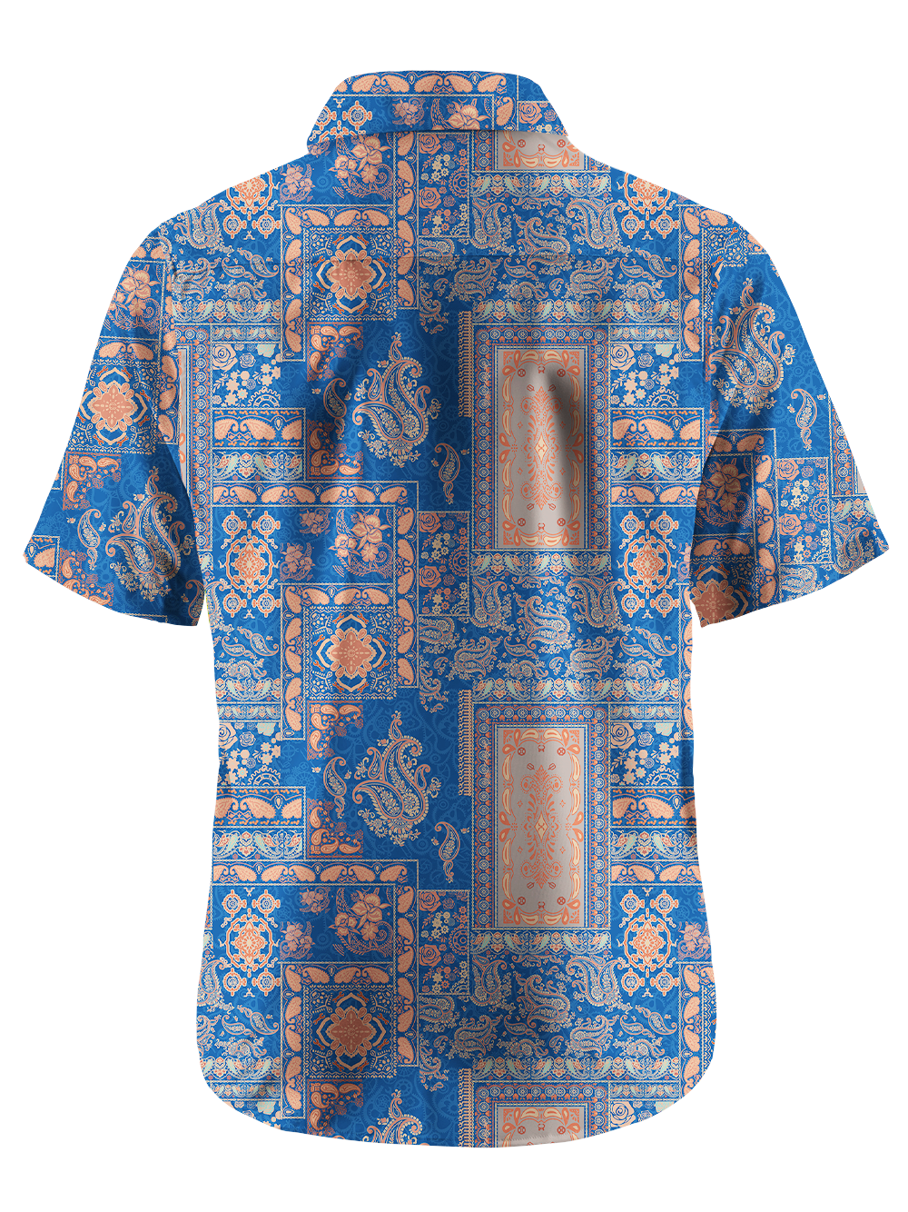 Orionride The Story Of Cashew Flowers Zipper Pockets Ultra Lightweight Short Sleeves Gravel Shirt
