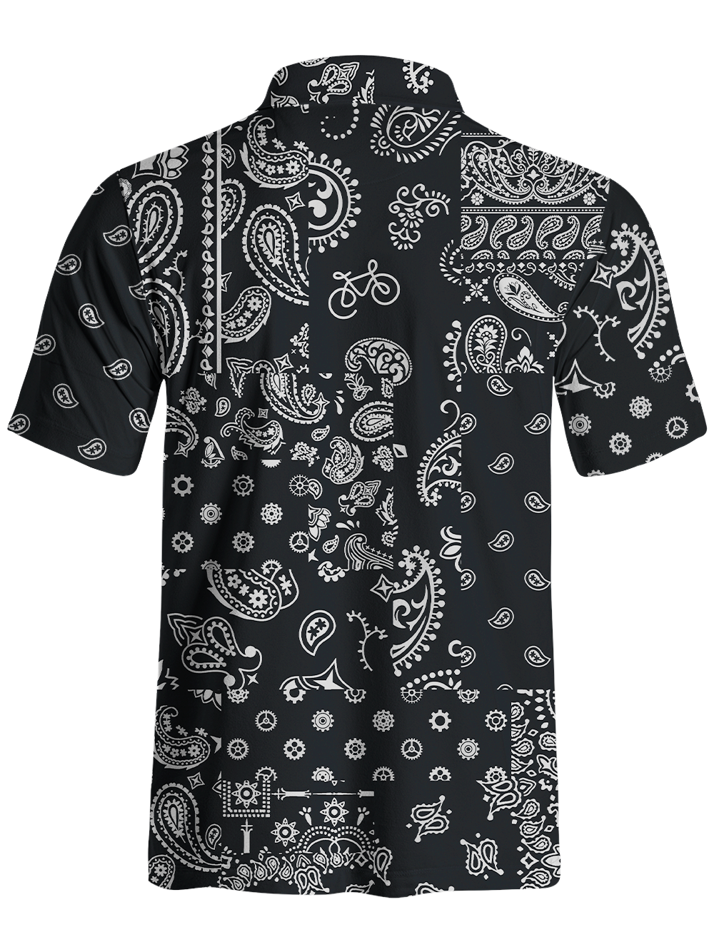 Orionride Gear Cashew Flower Men's Polo Shirt