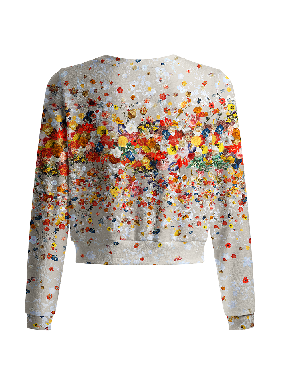Orionride Flowers Flying Women's Knitted Cardigan