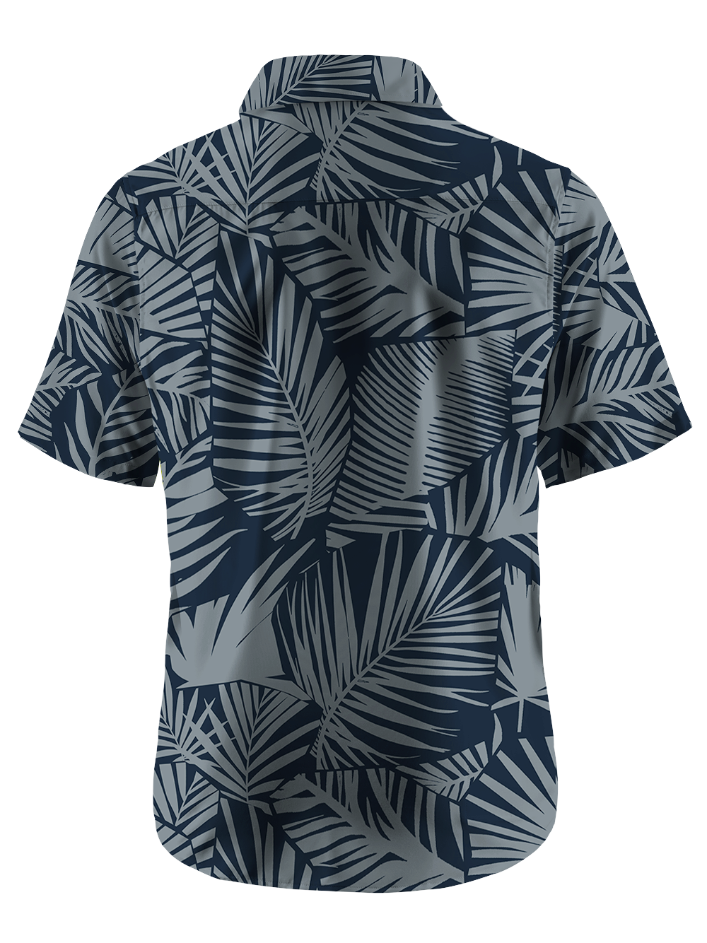 Orionride Leaf Silhouette Zipper Pockets Ultra Lightweight Short Sleeves Gravel Shirt