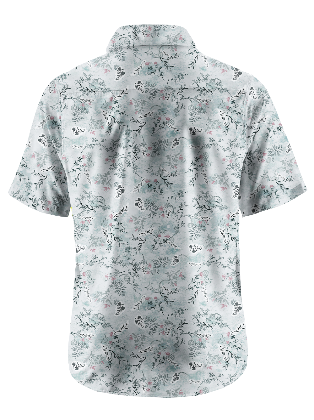 Orionride Whispering Leaves Zipper Pockets Ultra Lightweight Short Sleeves Gravel Shirt