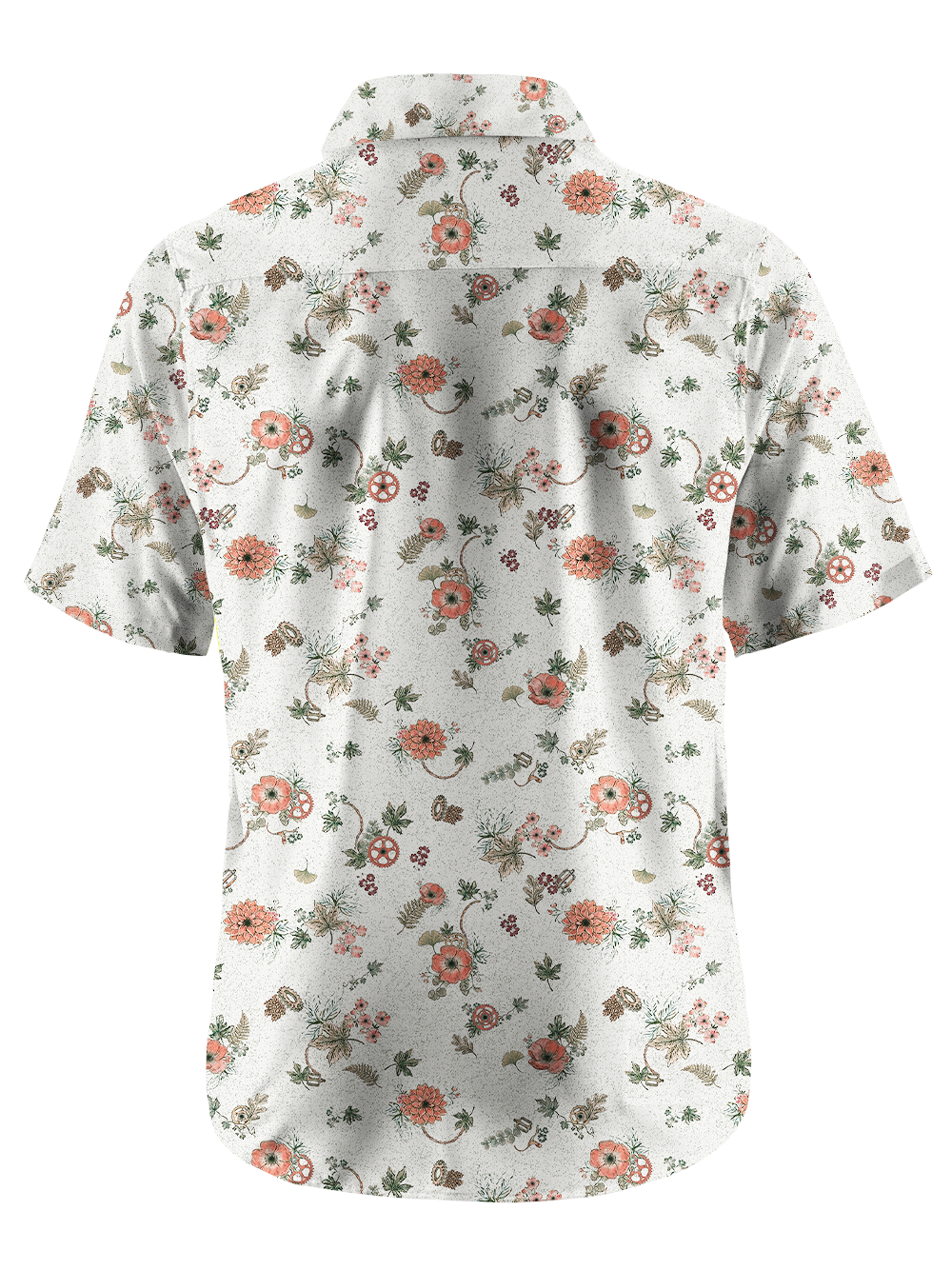 Orionride The Breath Of Spring Zipper Pockets Ultra Lightweight Short Sleeves Gravel Shirt