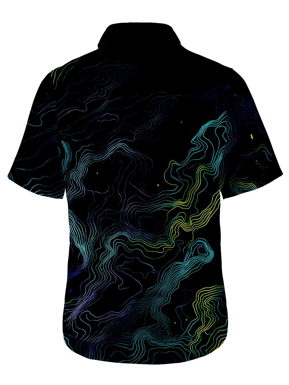 Orionride Fantasy Contours Zipper Pockets Ultra Lightweight Short Sleeves Gravel Shirt