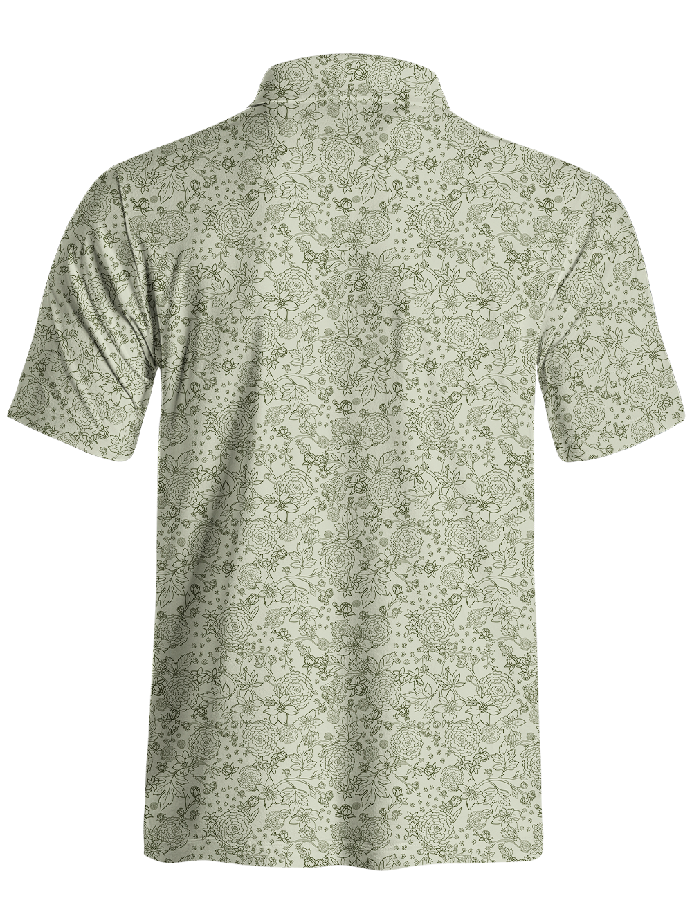 Orionride Flower Balls Formed A Cluster Men's Polo Shirt