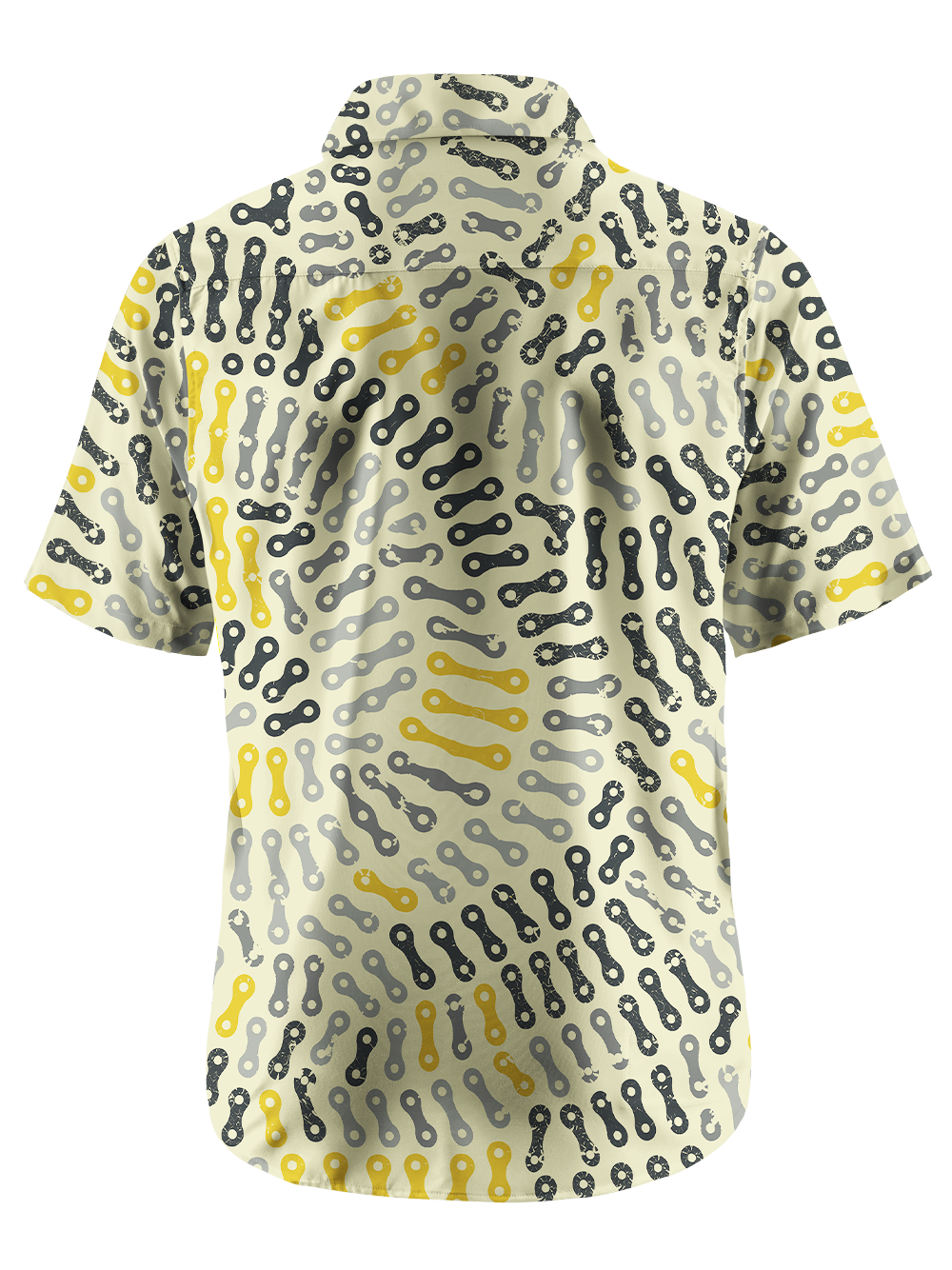 Orionride Chain Link Array Zipper Pockets Ultra Lightweight Short Sleeves Gravel Shirt