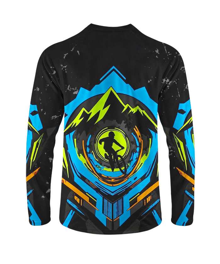 Orionride Tech-Savvy Cycling Long Sleeve Downhill Jersey