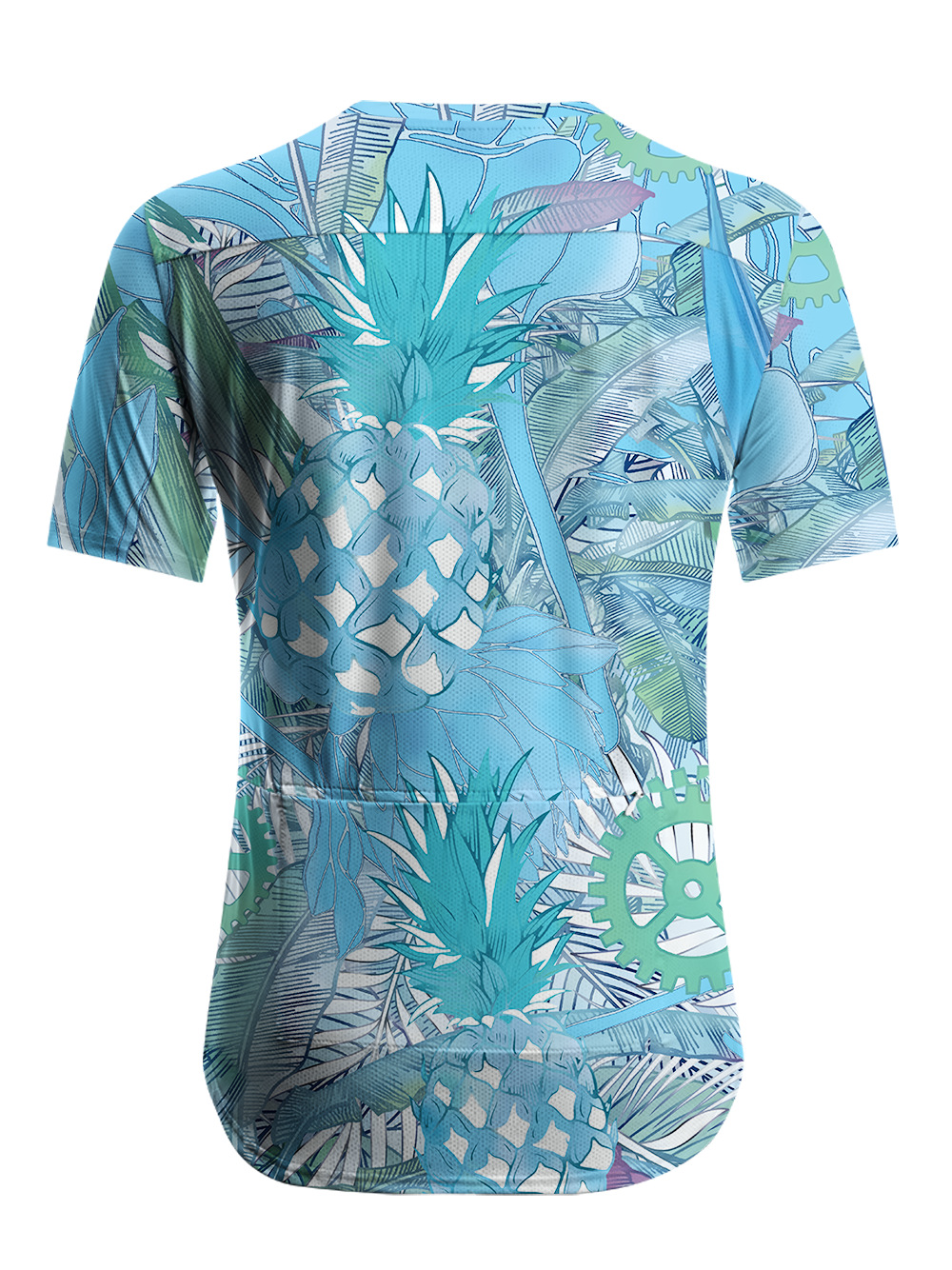 Orionride Tropical Pineapple Women's Breathable Short Sleeve T-shirt