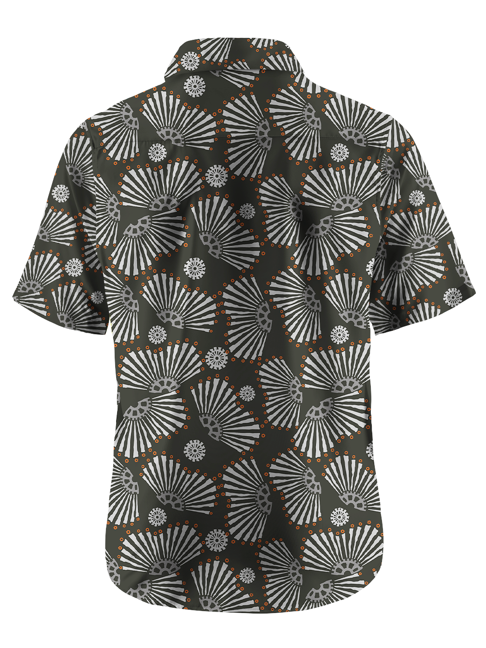 Orionride Radial Gears Zipper Pockets Ultra Lightweight Short Sleeves Gravel Shirt