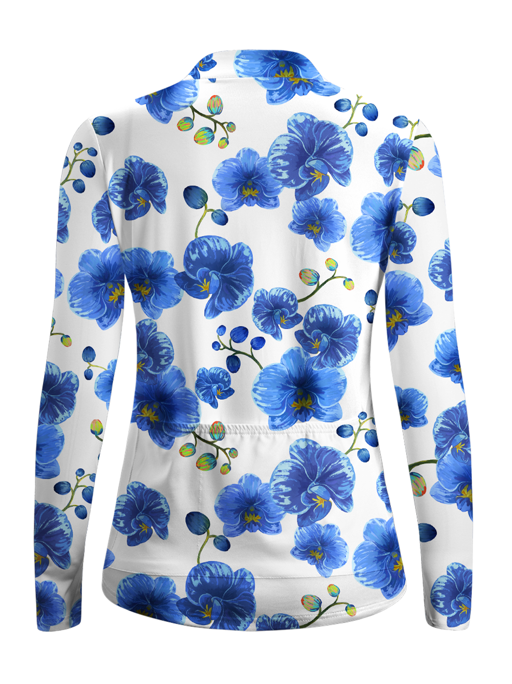 Orionride Morning Glory Women's Quarter Zipper Long Sleeve Jersey