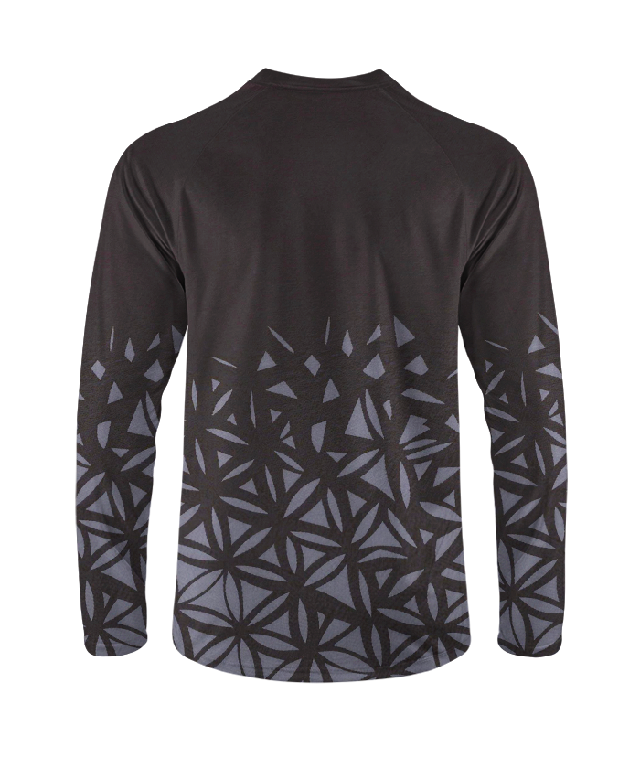 Orionride Obsidian Lines Long Sleeve Downhill Jersey
