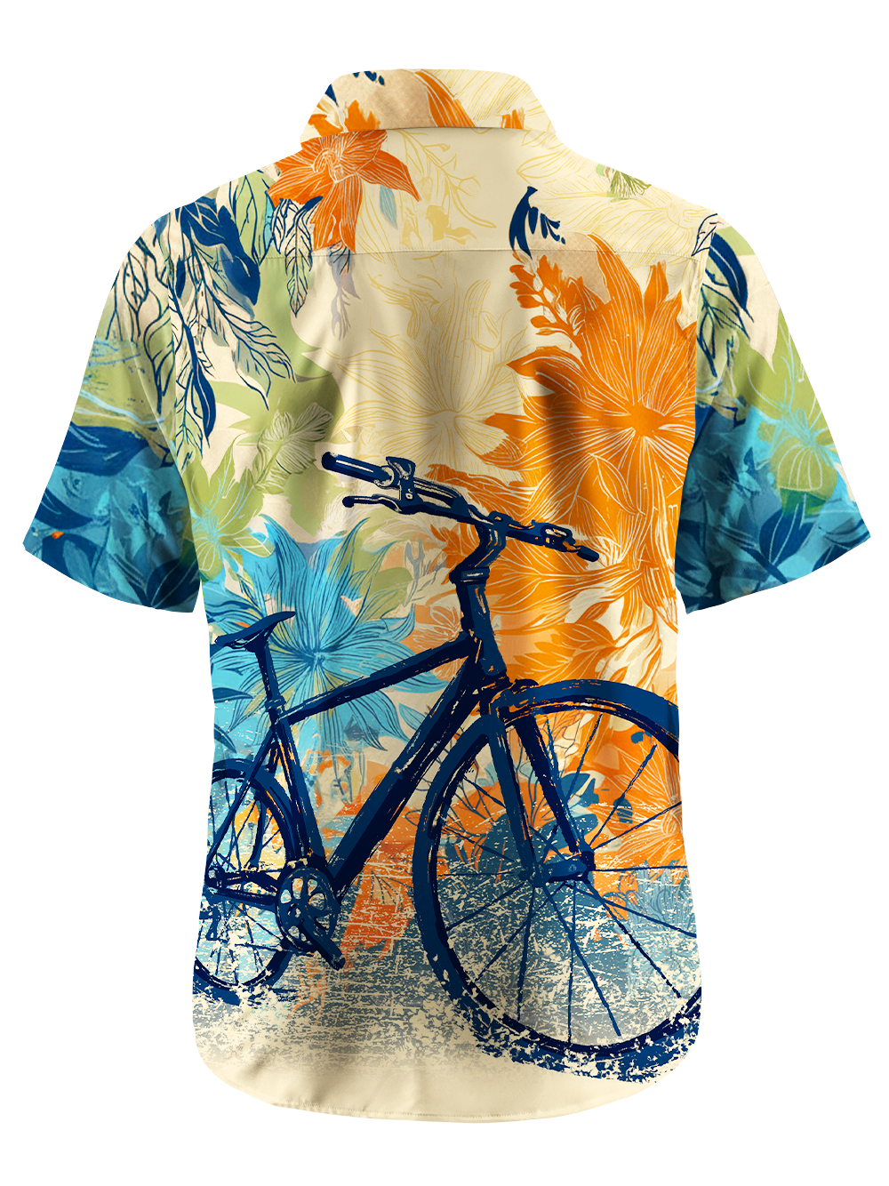 Orionride Cycling Stamps Zipper Pockets Ultra Lightweight Short Sleeves Gravel Shirt