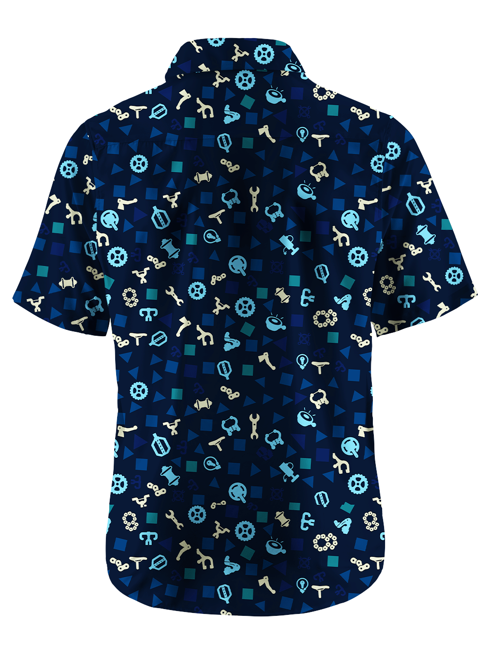 Orionride Dazzling Parts Zipper Pockets Ultra Lightweight Short Sleeves Gravel Shirt