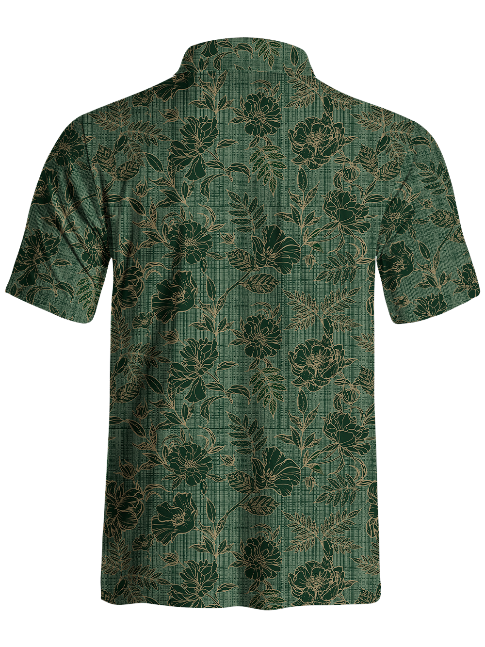 Orionride Gold lace Men's Polo Shirt