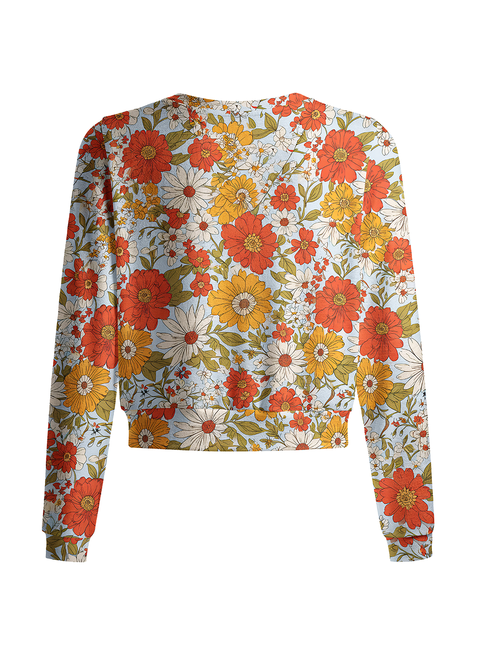 Orionride A Lush Natural Garden Women's Knitted Cardigan