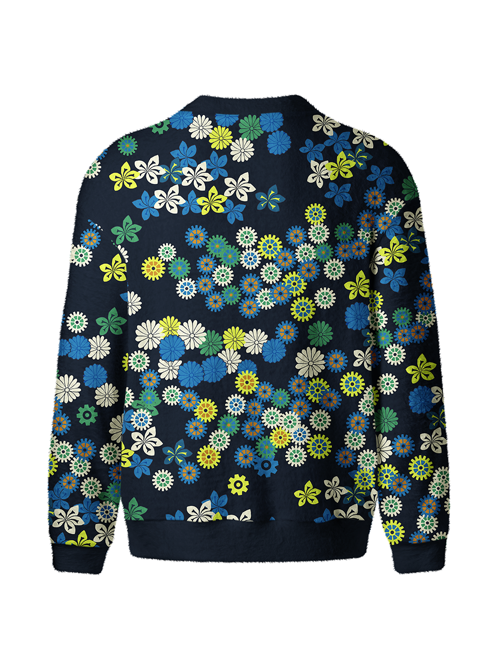 Orionride Charming Daisy Men's Cardigan Knit Sweaters