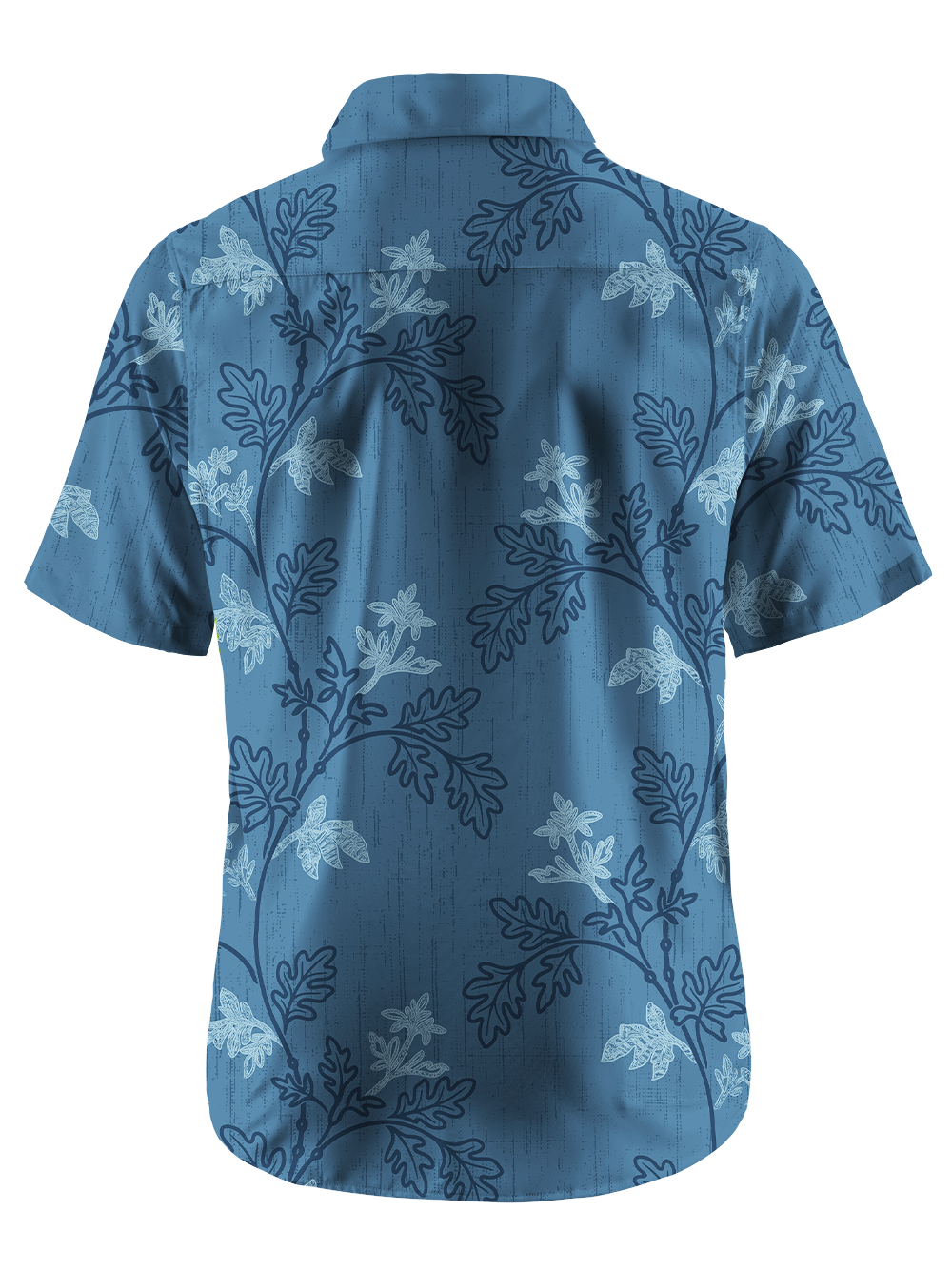 Orionride Linen Flora Zipper Pockets Ultra Lightweight Short Sleeves Gravel Shirt