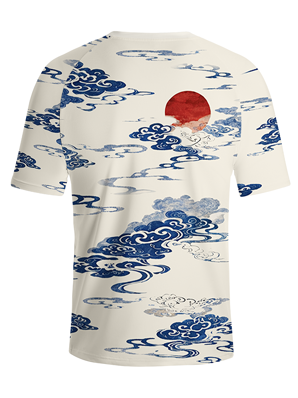 Orionride Auspicious Clouds Men's Lightweight Mesh T-shirt