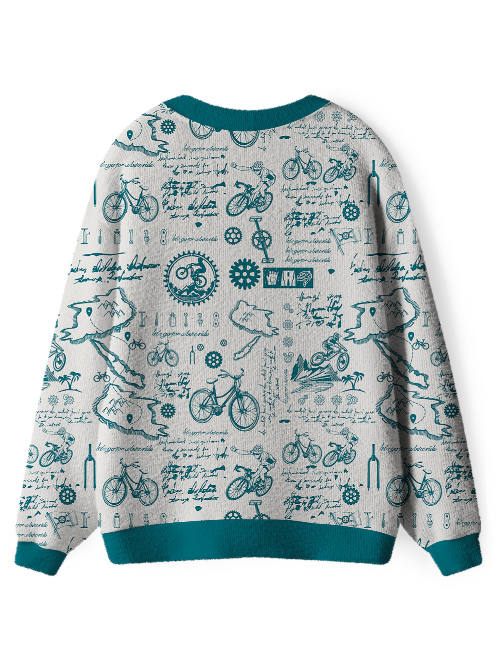 Orionride Cycling Diary Women's Cardigan Knit Sweaters