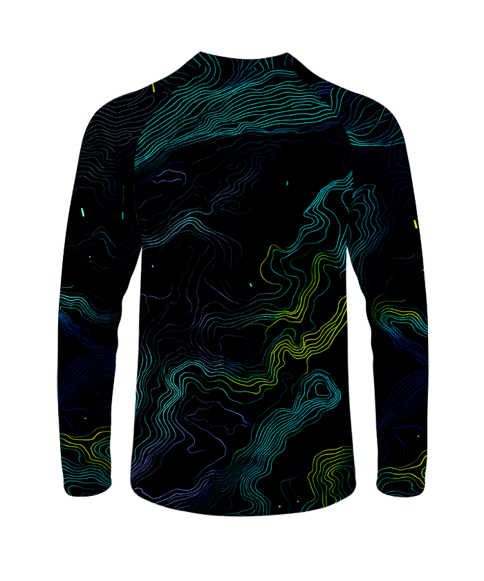 Orionride Fantasy Contours Long Sleeve Downhill Jersey