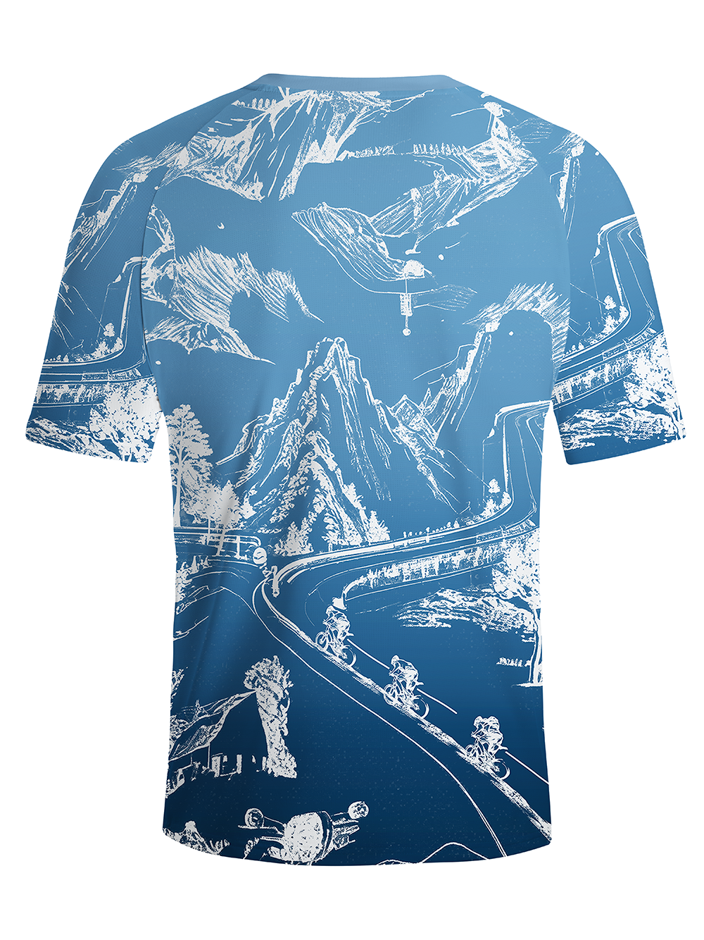 Orionride Road Cycling Men's Lightweight Mesh T-shirt