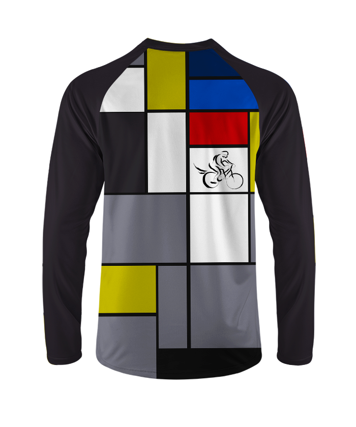 Orionride Art Road Long Sleeve Downhill Jersey