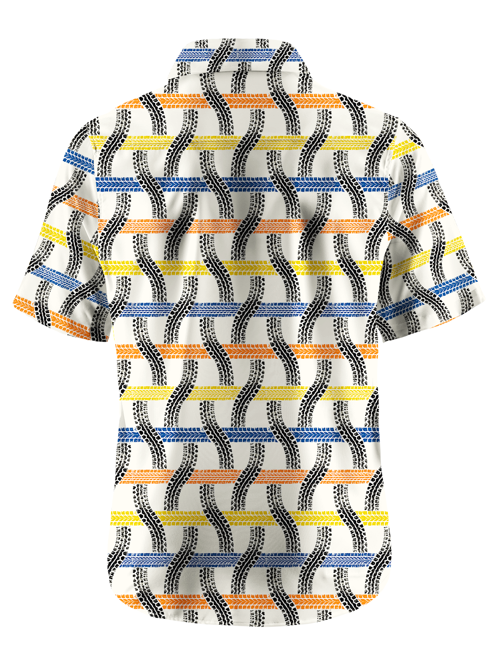 Orionride Track Warning Lines Zipper Pockets Ultra Lightweight Short Sleeves Gravel Shirt