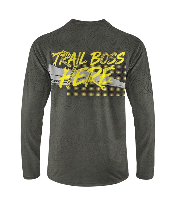 Orionride Trail Boss Here Long Sleeve Downhill Jersey