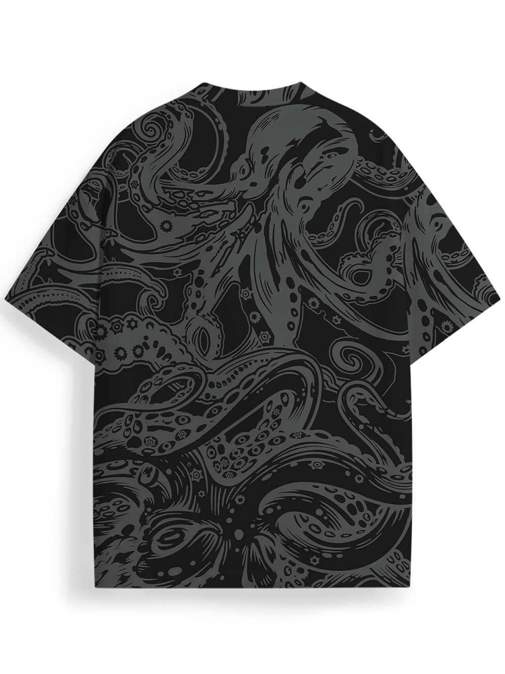 Orionride Octopus Tentacles Oversized All-Over Print T-Shirt