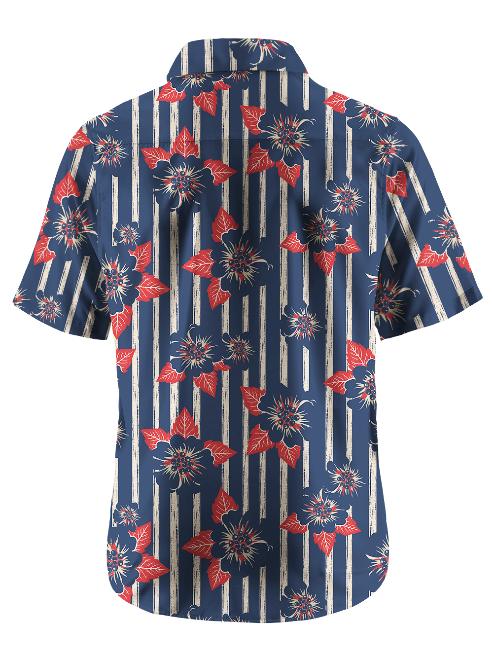 Orionride Retro Bloom Zipper Pockets Ultra Lightweight Short Sleeves Gravel Shirt