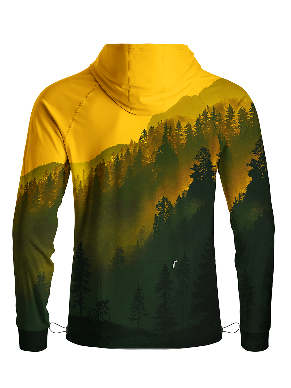 Orionride Noon Forest Long Sleeve Cycling Hoodie Shirt