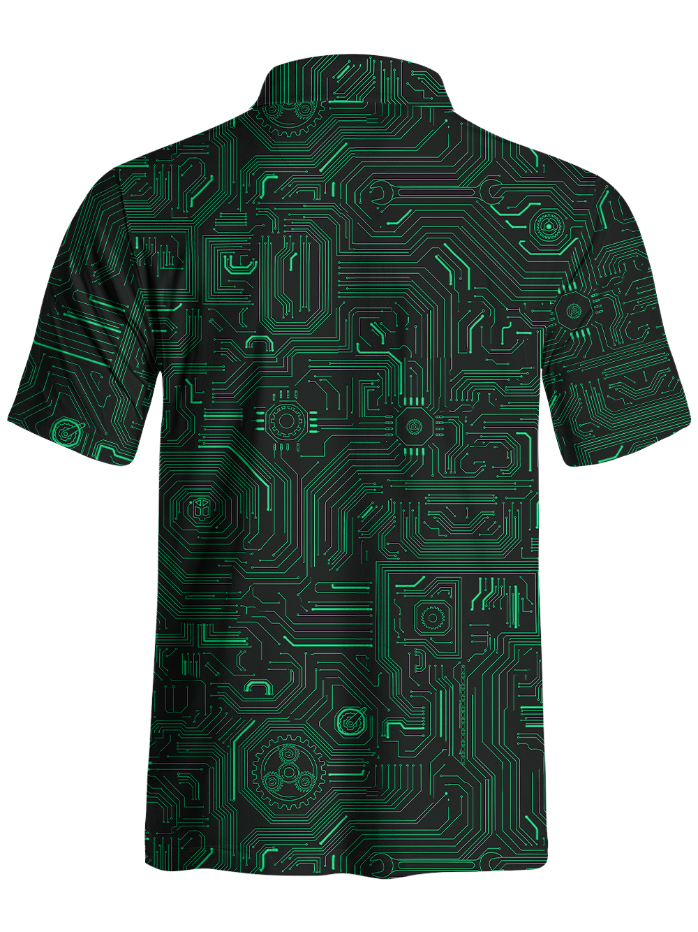 Orionride Circuit Connection Men's Polo Shirt
