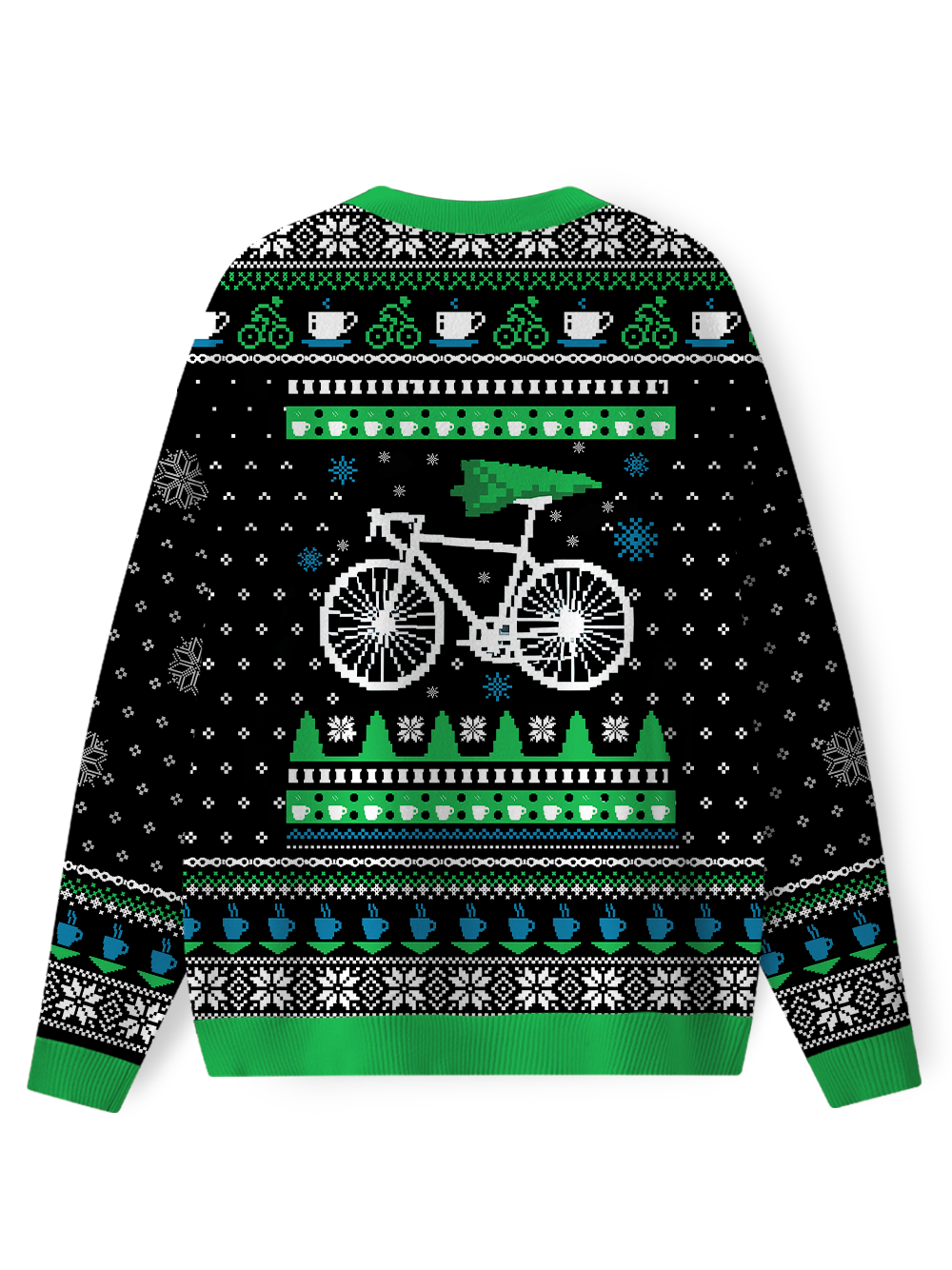 Orionride Leaf Bicycle Seat Men's Sweaters