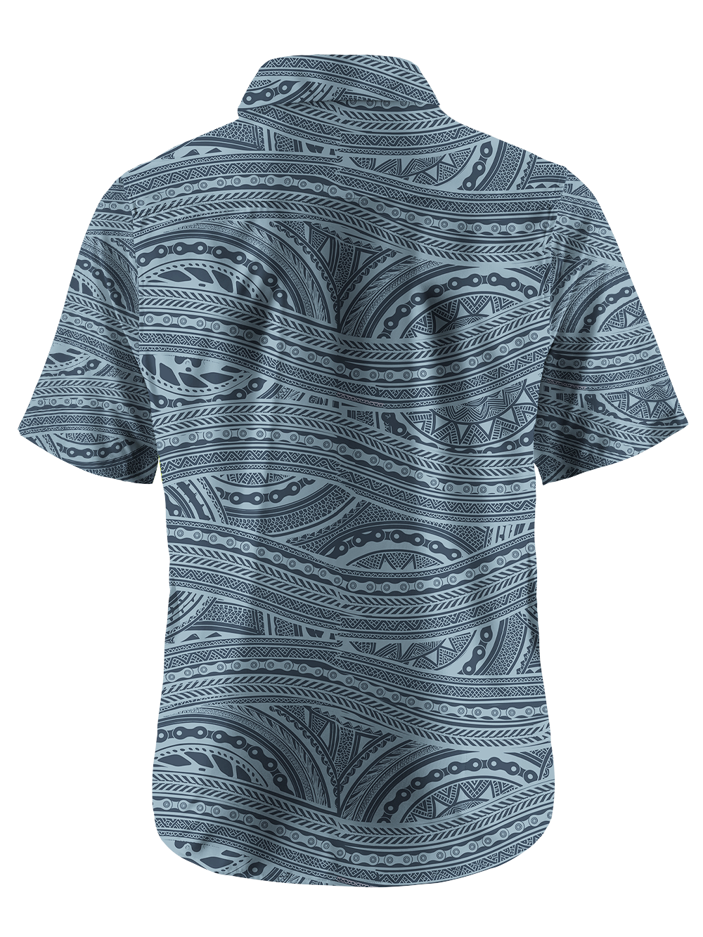 Orionride Chain Stripe Pattern Zipper Pockets Ultra Lightweight Short Sleeves Gravel Shirt