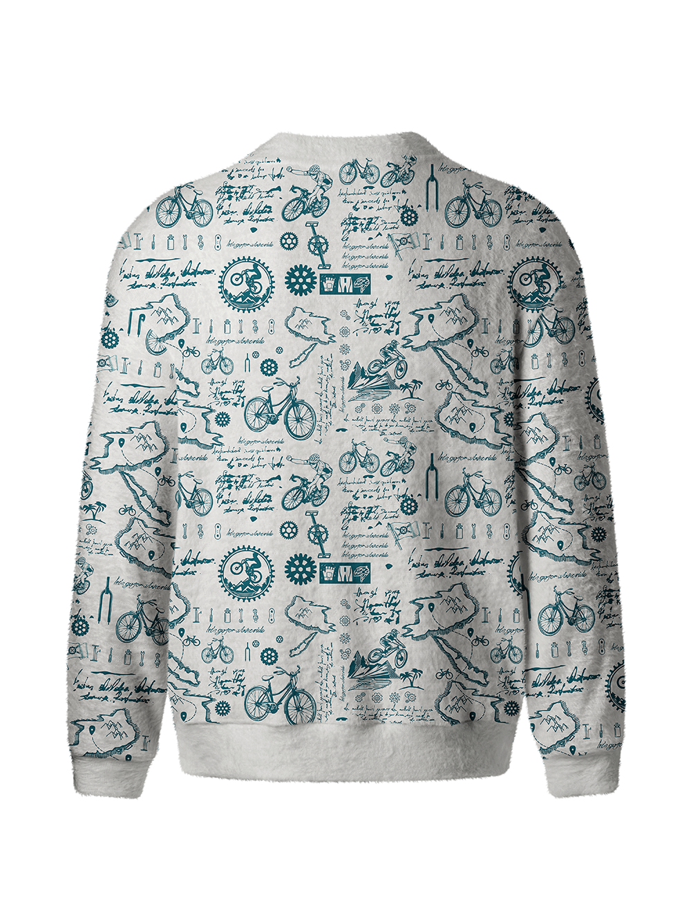 Orionride Cycling Diary Men's Cardigan Knit Sweaters