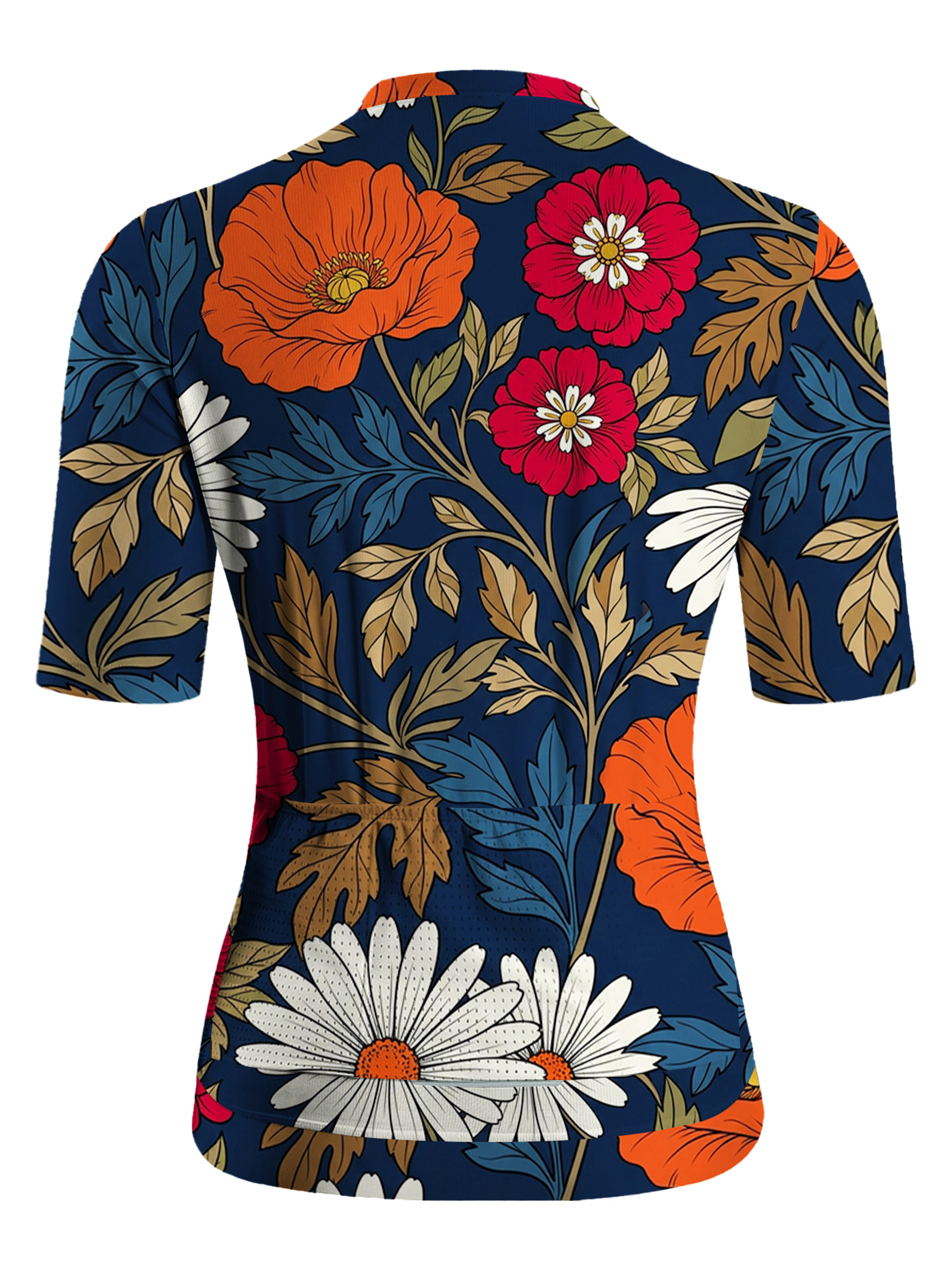 Orionride Vibrant Garden Short Sleeves Women's Jersey