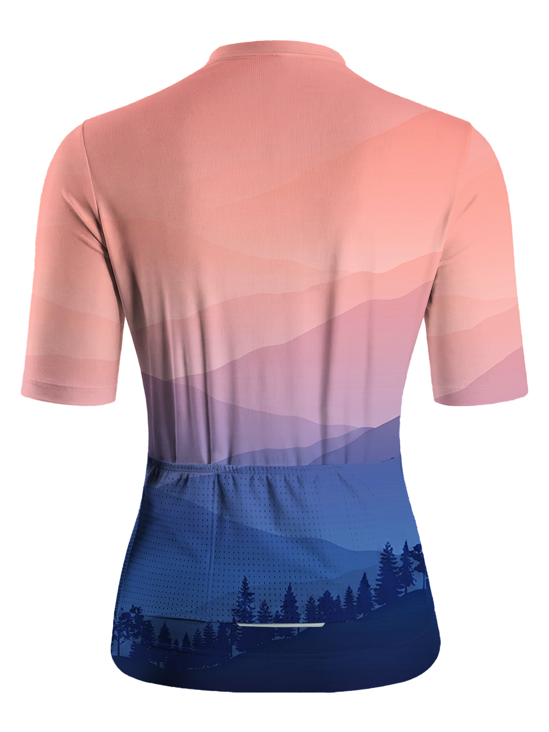 Orionride Sunset Mountain View Short Sleeves Women's Jersey