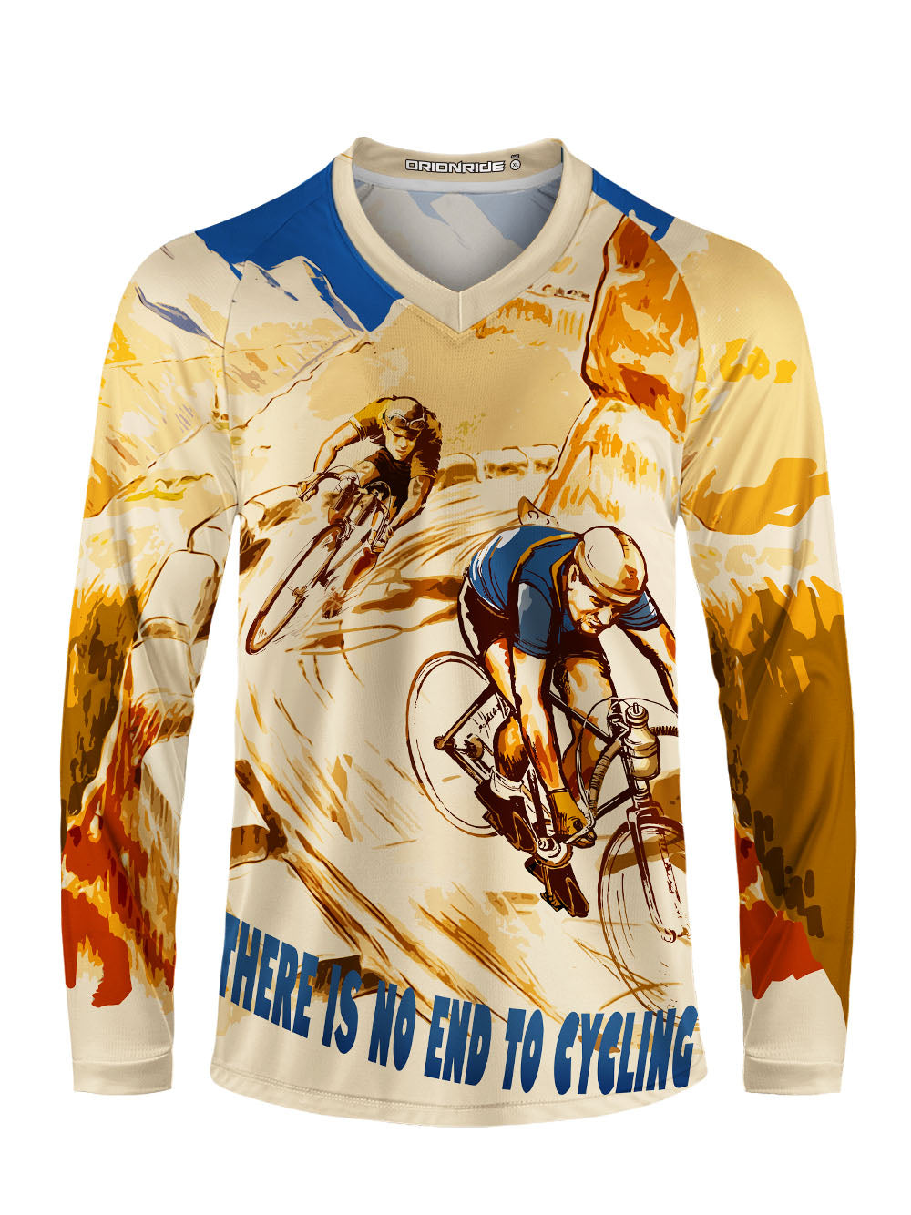 Orionride Chasing The Race Long Sleeve Downhill Jersey