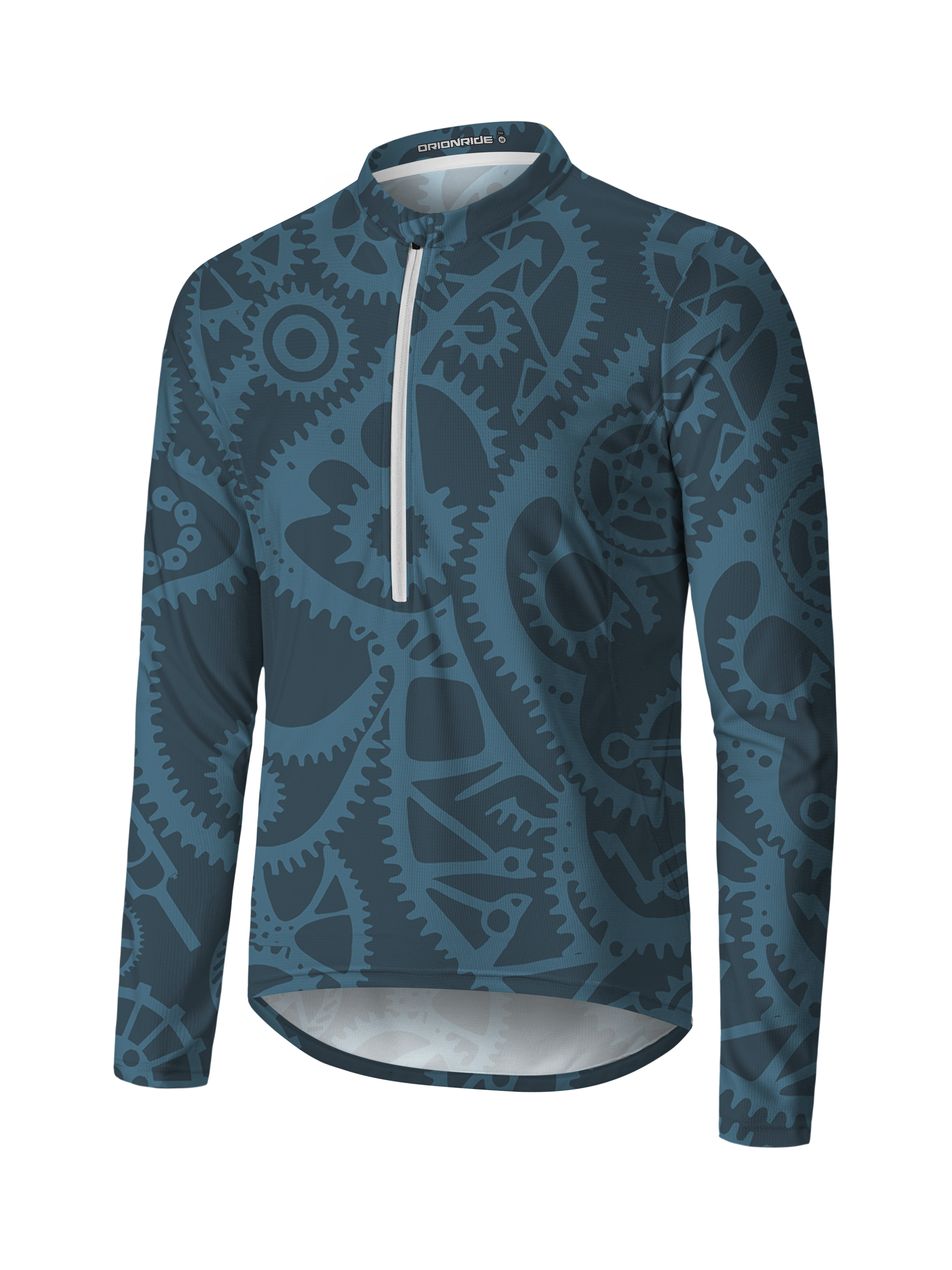 Orionride Gear Diversification Long Sleeve Half Zipper Mountain Bike Jersey